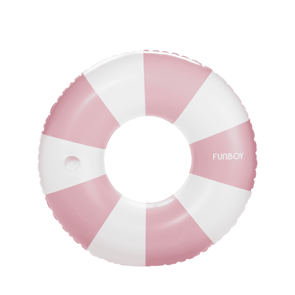 Funboy Signature | Pink Vintage Striped Tube Float