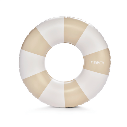 Funboy Essential | Pool Tubes for Kids: Vintage Kids Tube Float, Tan