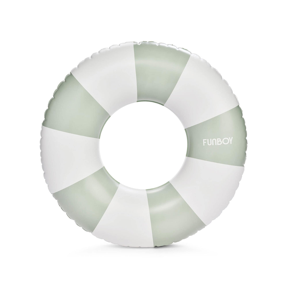 Funboy Trending | FUNBOY Vintage Sage Stripe Inflatable Kids Pool Float Tube 34"