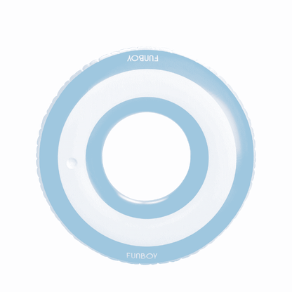 Funboy Exclusive | Blue & White Stripe Tube Pool Float