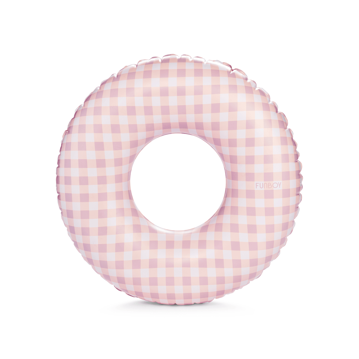 Funboy Essential | Pink Gingham Kids Tube Float