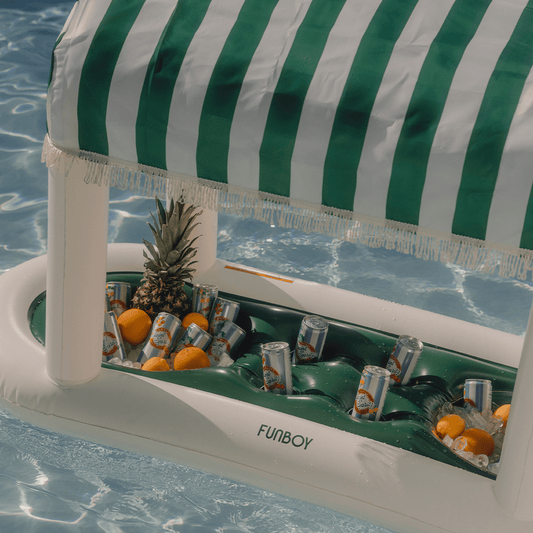 Funboy Exclusive | Green Floating Cabana Bar