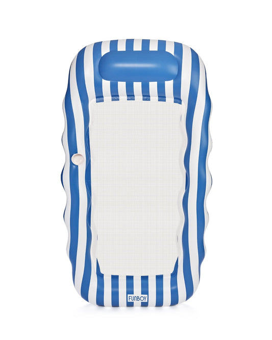 Funboy Signature | Mesh Lounger Blue Stripe