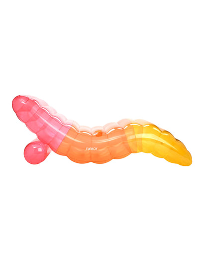 Funboy Featured | Clear Rainbow Chaise Lounger Pool Float